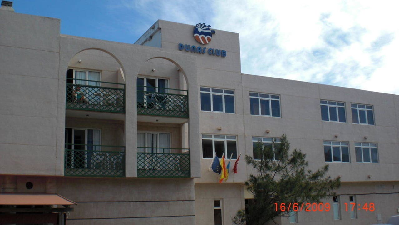 Haupteingangsseite Dunas Club - Hotel & Apartamentos