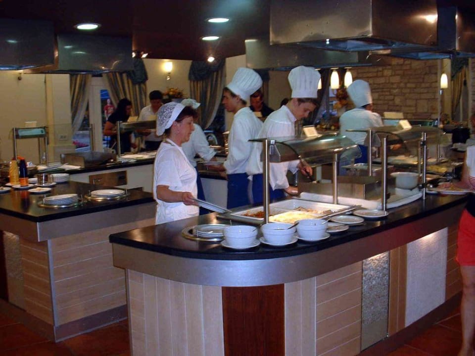 Frontcooking im Hotelrestaurant Valamar Sanfior Hotel & Casa