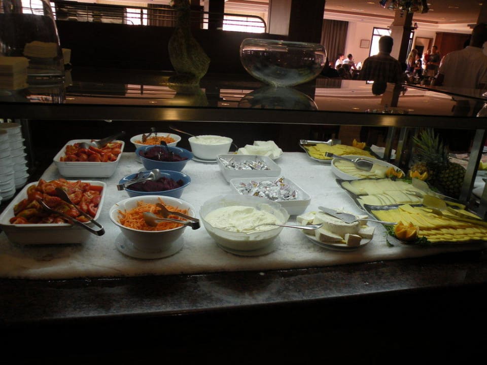 Leckeres Essen blau punta reina