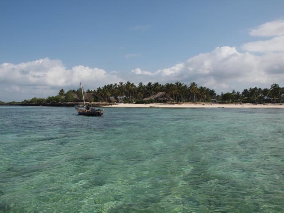 Blick vom Boot Karamba Resort