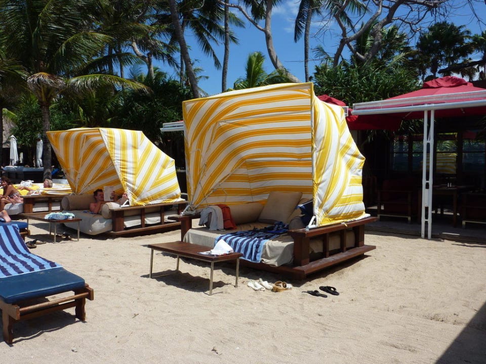 Eine von vielen Strandmuscheln Puri Santrian