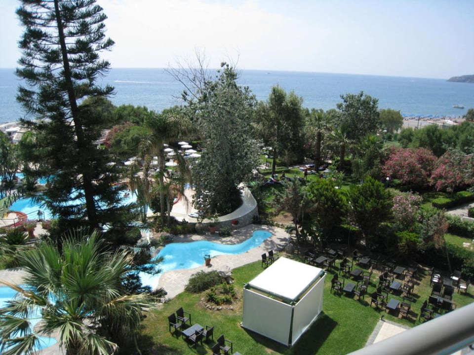 Ausblick vom Zimmer 235 Hotel Calypso Beach