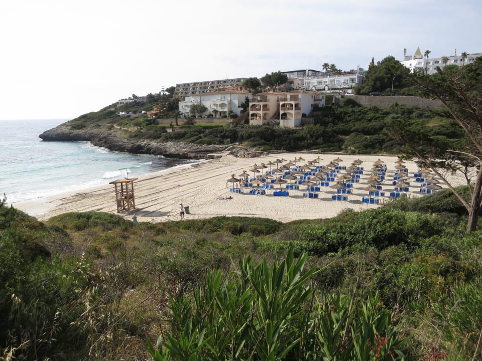 Linke Badebucht  blau punta reina