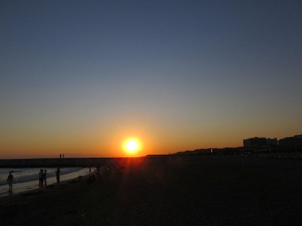 Sonnenuntergang am Strand Aydinbey Kings Palace & Spa