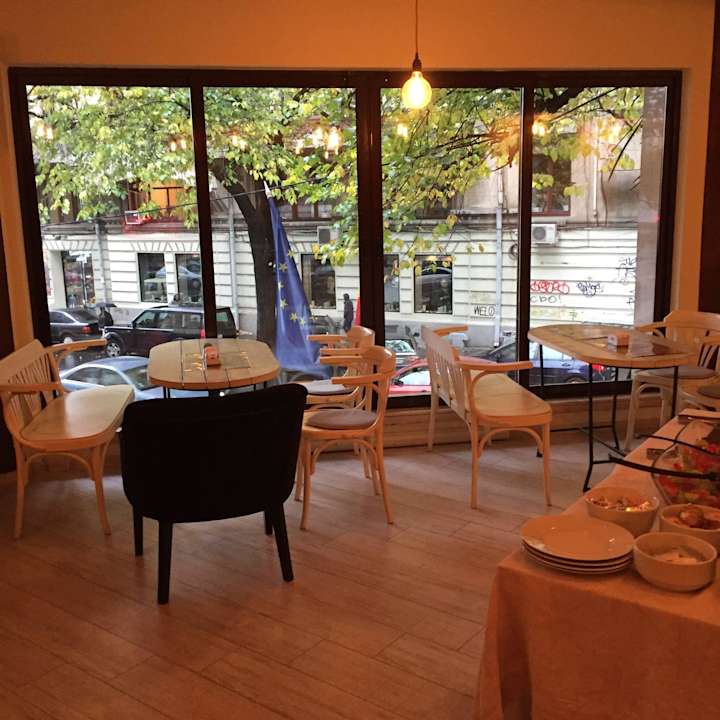 Ausblick von Frustücks Raum Volo Hotel