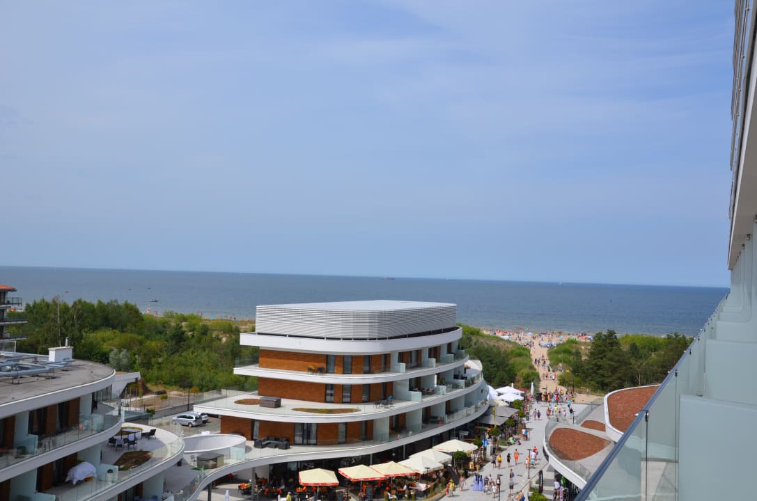 Ausblick Radisson Blu Resort Swinoujscie