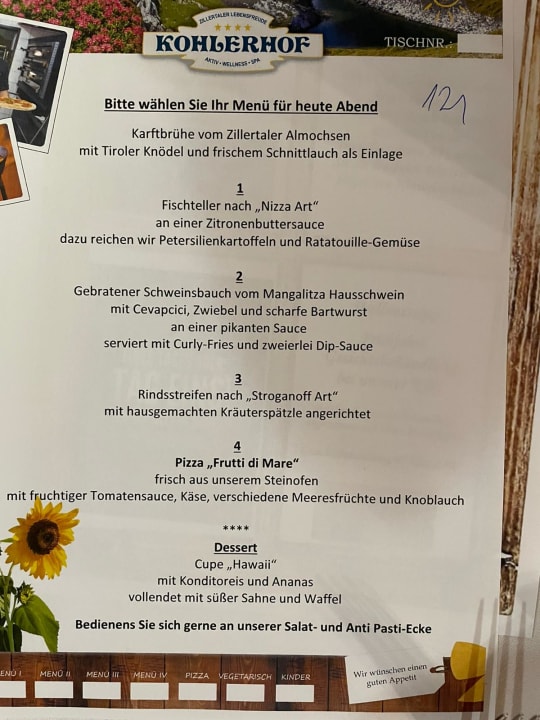 Gastro Hotel Kohlerhof