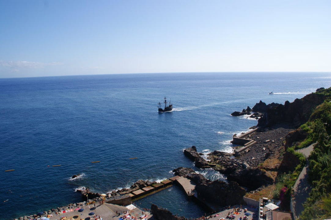 Ausblick vom Balkon Hotel Madeira Regency Cliff