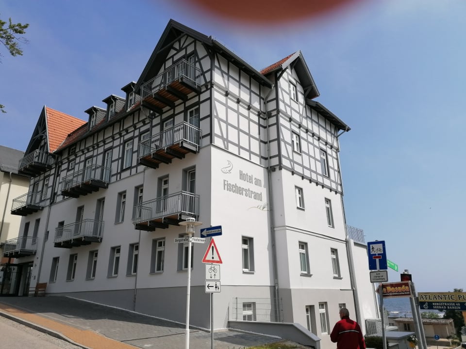 Außenansicht Hotel am Fischerstrand