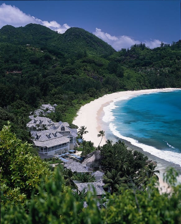 Traumstrand Banyan Tree Seychelles