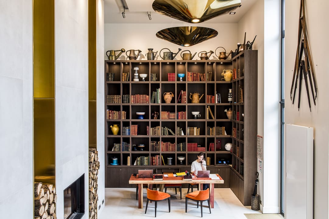 Lobby Relais de Chambord, a Small Luxury Hotels of the World