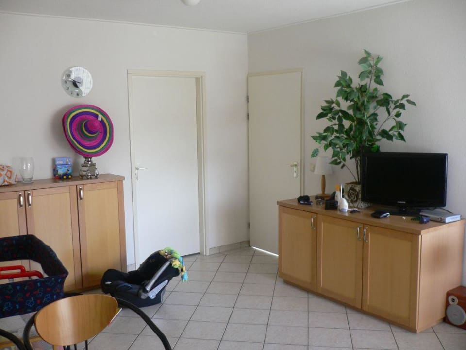 Wohnzimmer Ferienhäuser Villahof Tessel