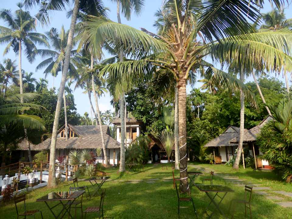 Gartenanlage Les 3 Elephants Backwaters Eco Resort