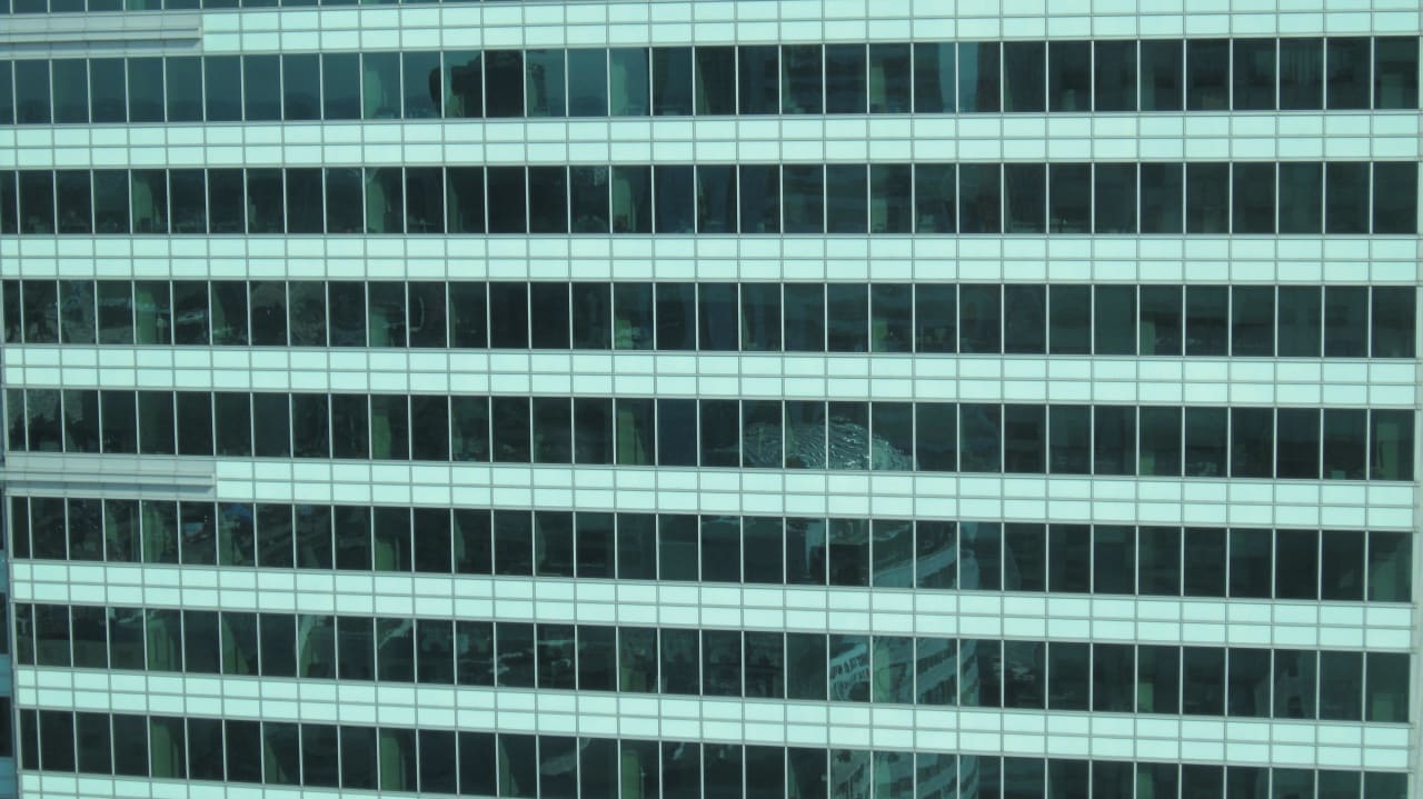 Ausblick vom 42. Stock InterContinental Warszawa