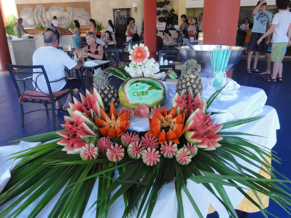 Strandrestaurant Eingangsdeko Iberostar Origin Laguna Azul