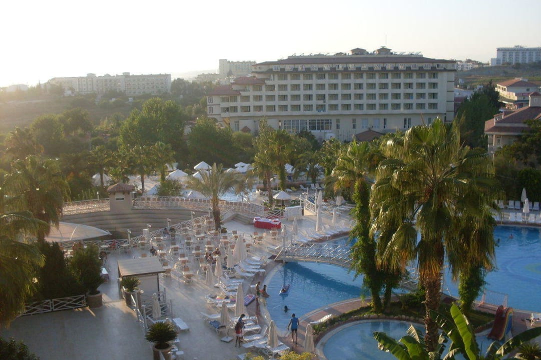 Ausblick vom Balkon Seaden Corolla Hotel
