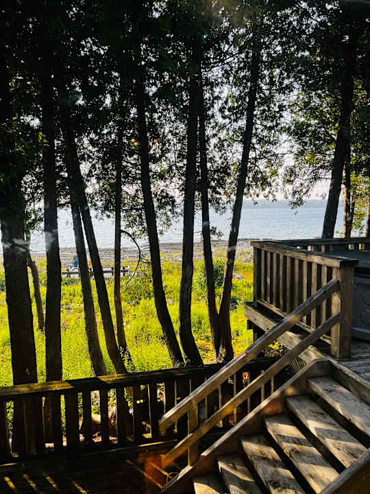 Ausblick Sunset on China Cove