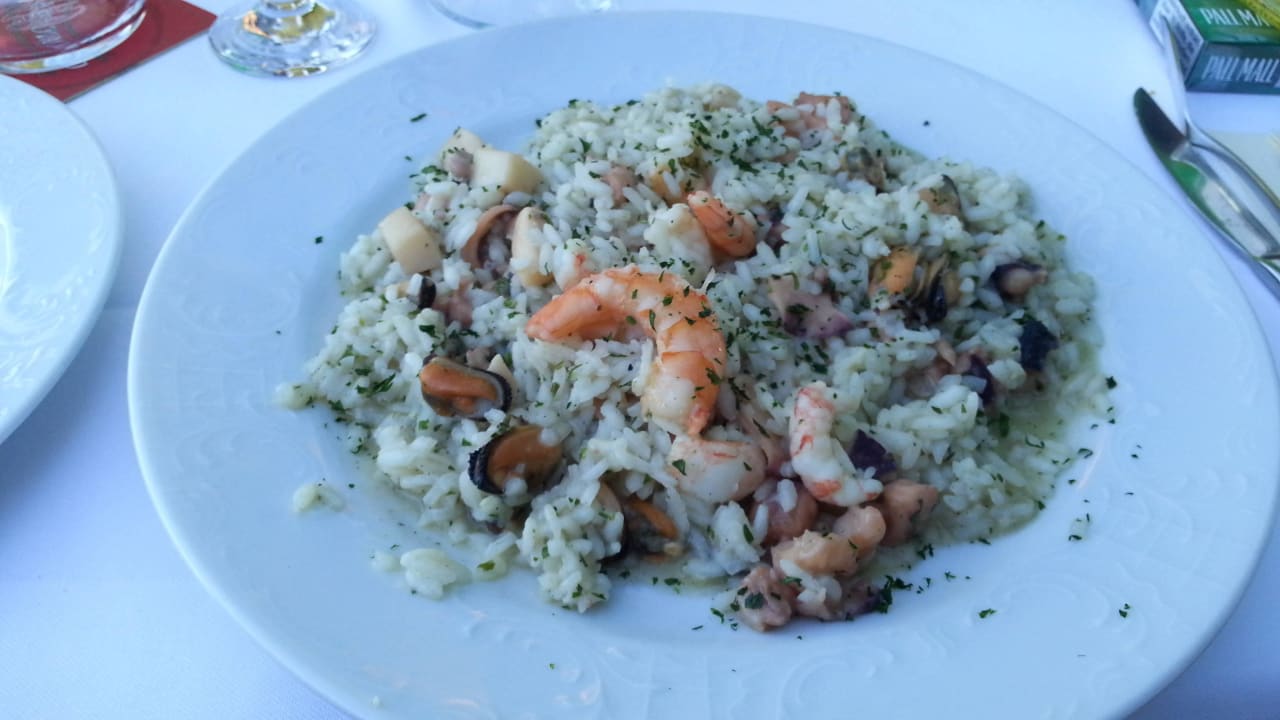 Eines von 3Hauptgerichten bei Halbpension Pension Gasthaus Villa Anka