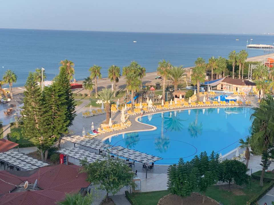 Ausblick Justiniano Club Alanya