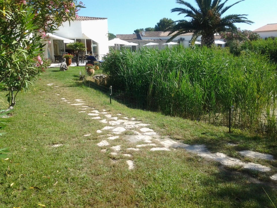 Blick vom Sitzplatz Hotel La Tramontane