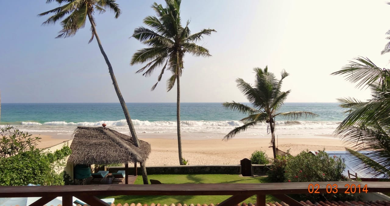 Blick von der Terrasse im Obergeschoss auf das Mee Villa Sisindu C