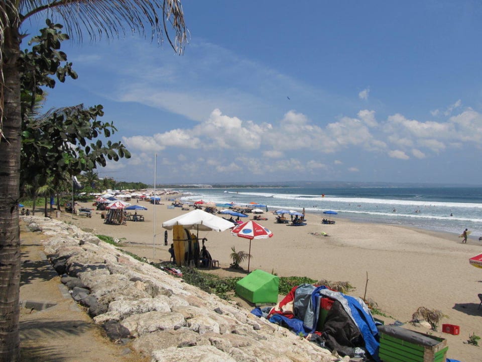 Blick  Richtung Kuta Padma Resort Legian