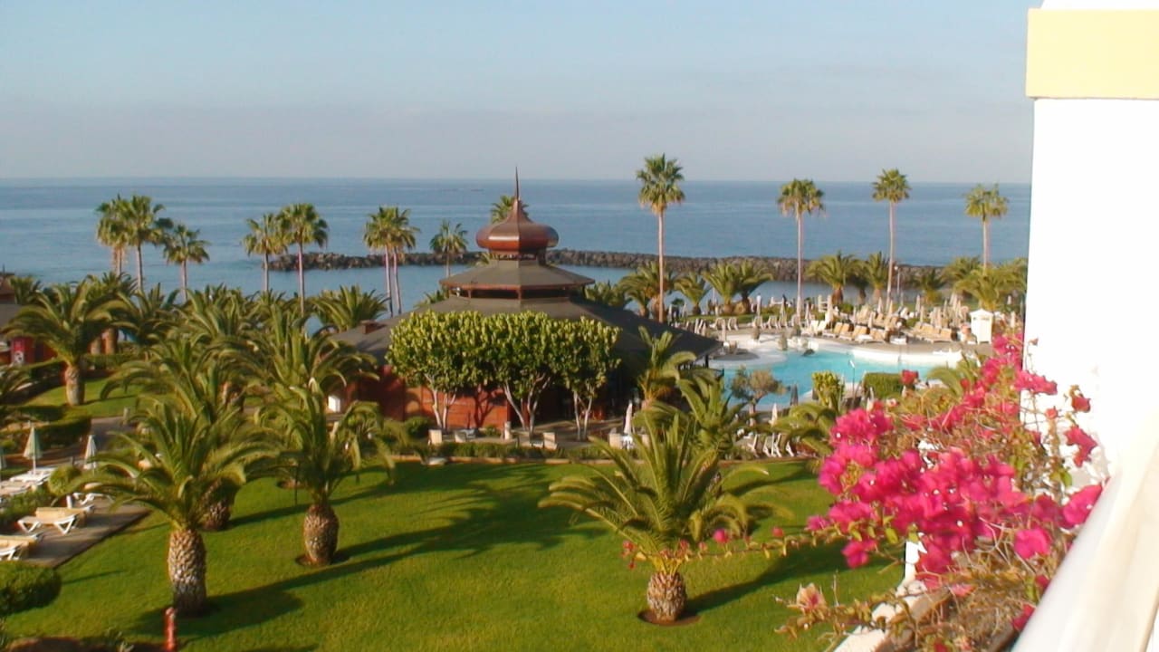 Blick von unserem Balkon Hotel Riu Palace Tenerife