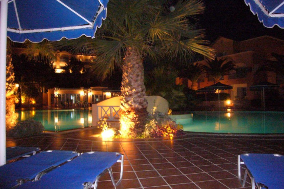 Nachtaufnahme Mitsis Rodos Village