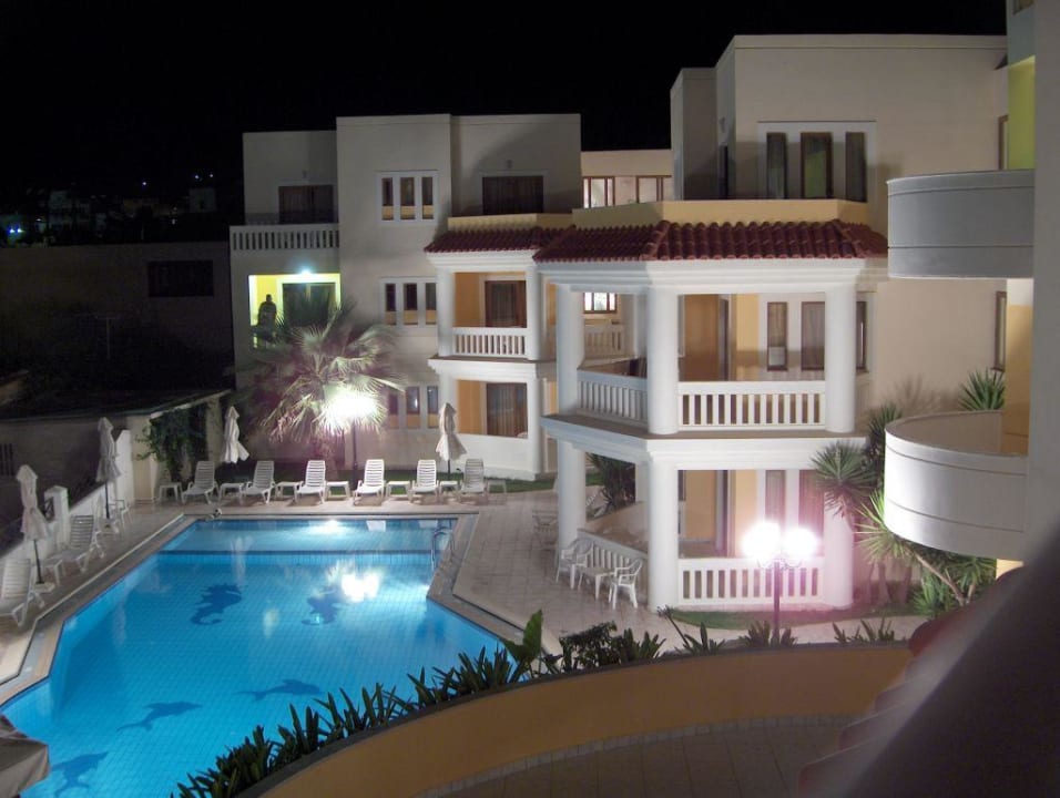 Stavroula Palace bei Nacht Hotel Stavroula Palace