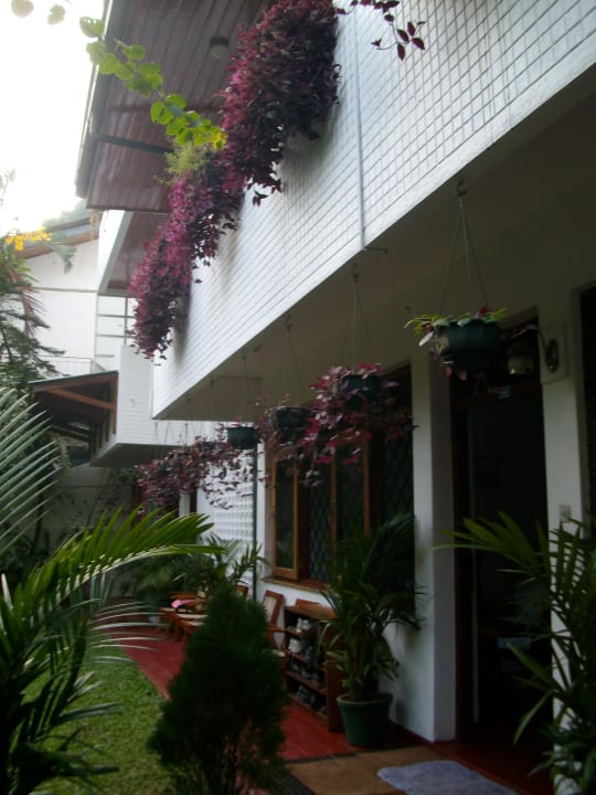 Eingang Hotel Sharon Inn