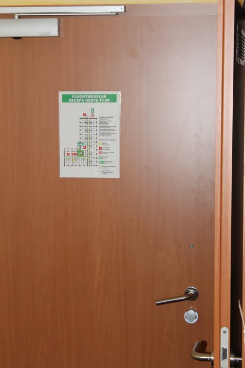 Eingangs Tür Hotel Nord