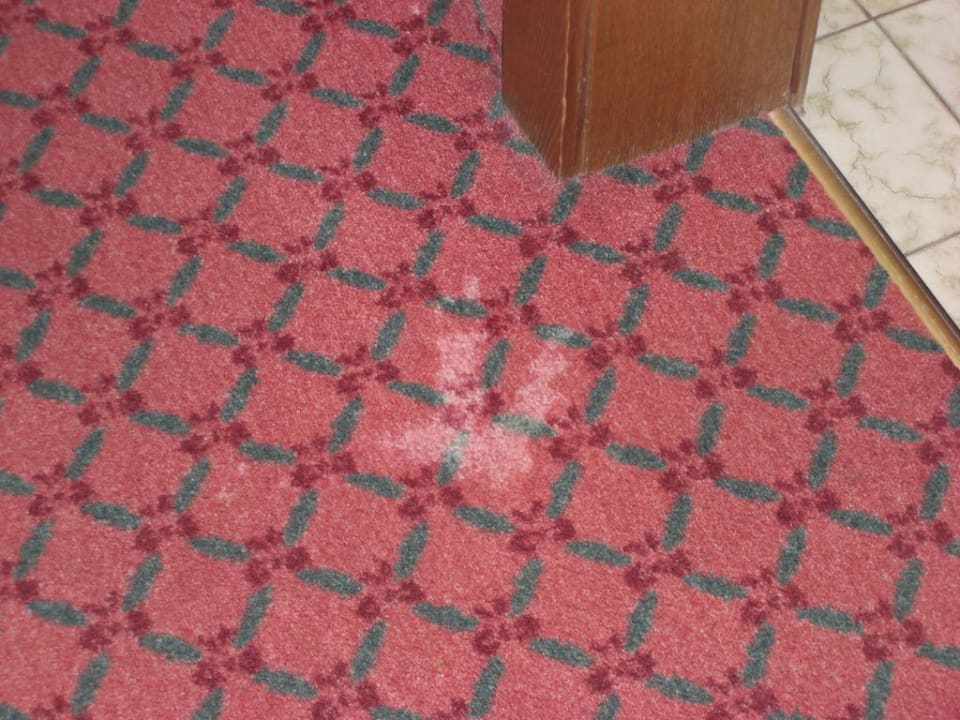 Teppichboden - älterer Standard Hotel Auffacher Hof