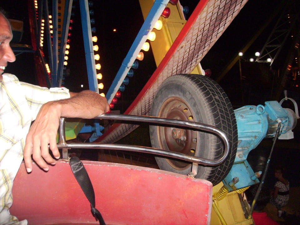 Riesenrad im Lunapark Selectum Family Resort Side