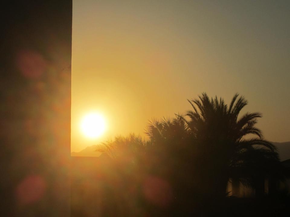Sonnenuntergang Sharm Plaza