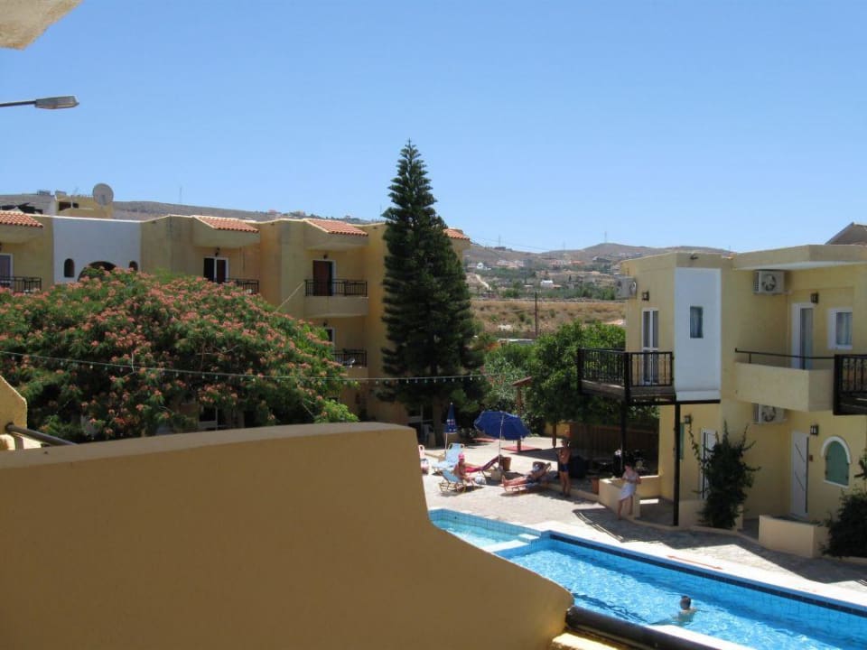 Widok z balkonu Hotel Cosman