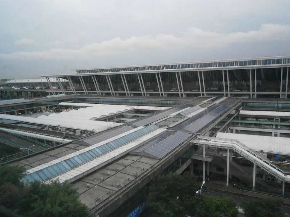 Ausblick nach links Dazhong Airport Hotel Shanghai