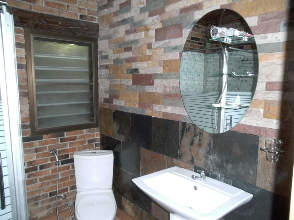 Das Badezimmer  Khao Sok Las Orquideas Resort