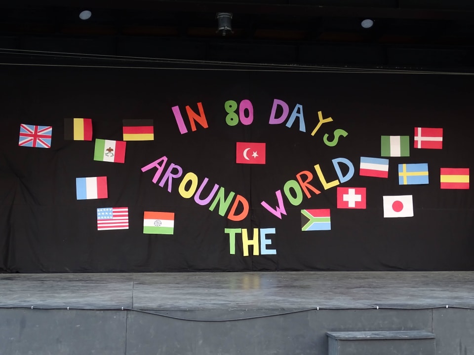 Bühnendeko für das Abendprogramm Side Mare Resort & Spa