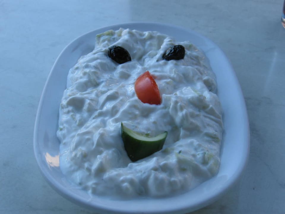 Tsaziki nach Art des Hauses Ariadne Apartments