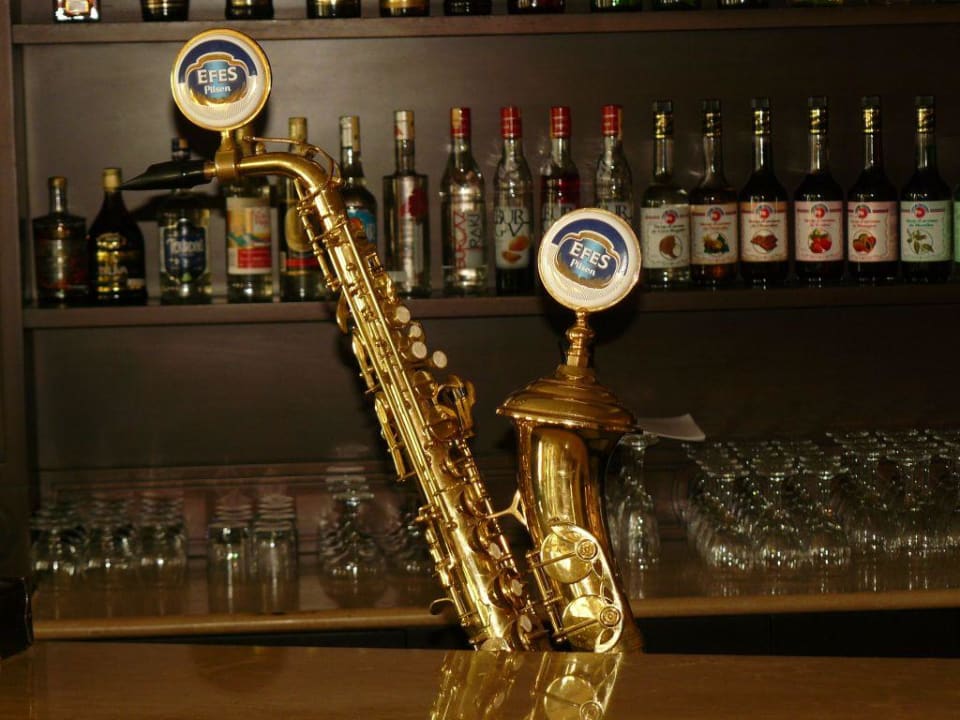 Zapfanlage in der Lobbybar Rixos Premium Tekirova