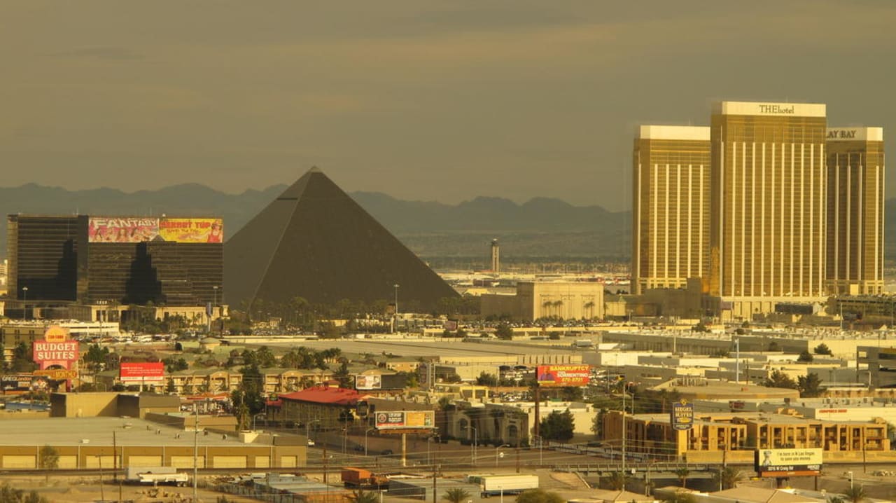 Blick aus dem  Zimmer The Orleans Hotel & Casino