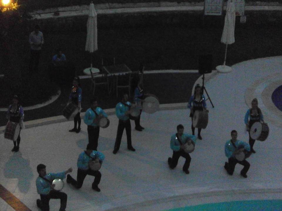 Abendveranstaltung am kleinen Pool X Life Hotel Sarıgerme