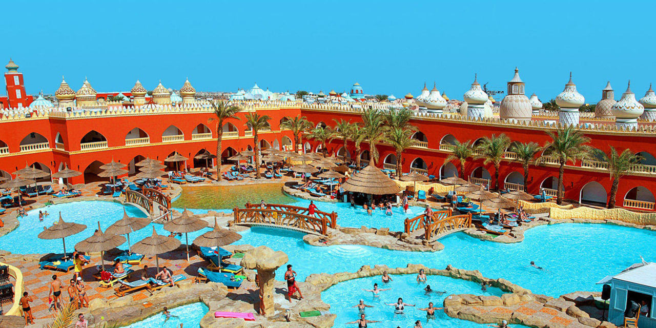 Basen Pickalbatros Alf Leila Wa Leila Resort - Neverland Hurghada