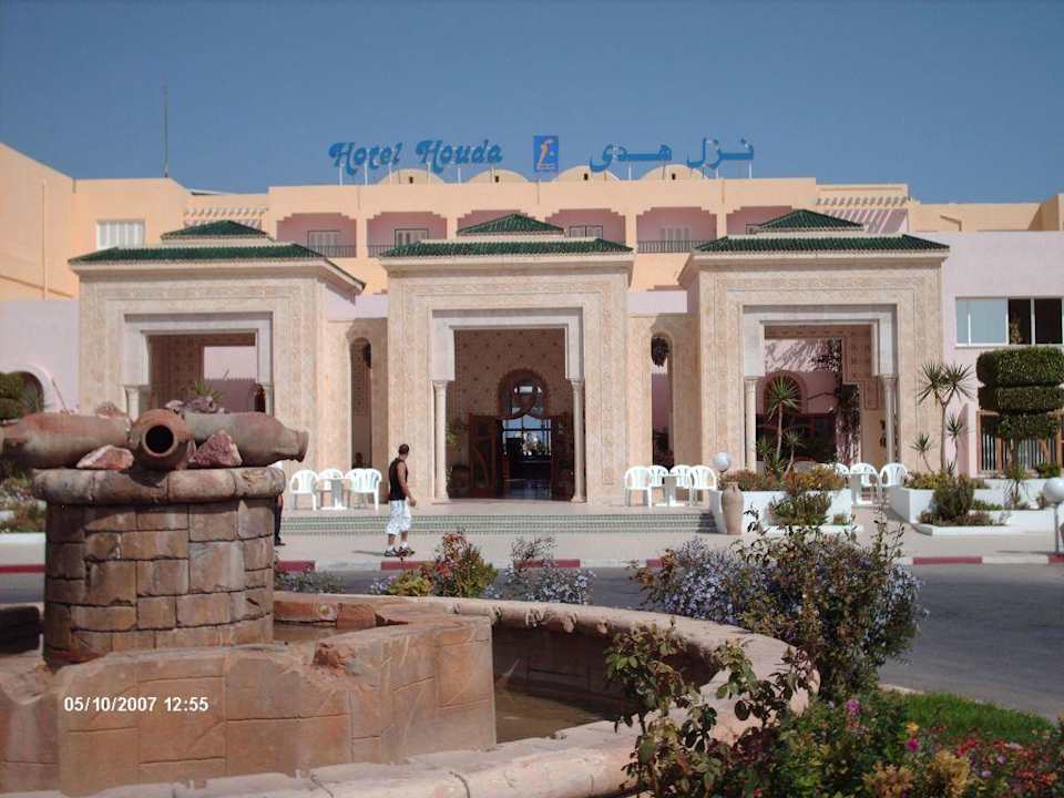 Hoteleingang Houda Golf & Beach Club