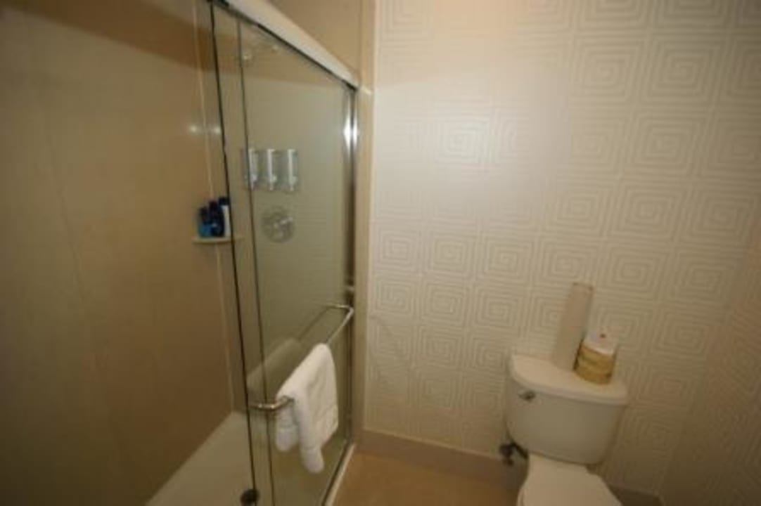 Dusche und WC Hotel Americania