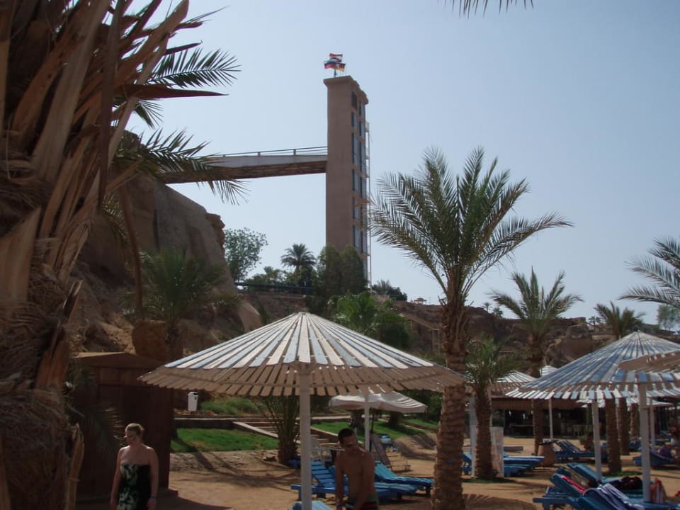 Aufzug zum Strand Albatros Sharm Resort