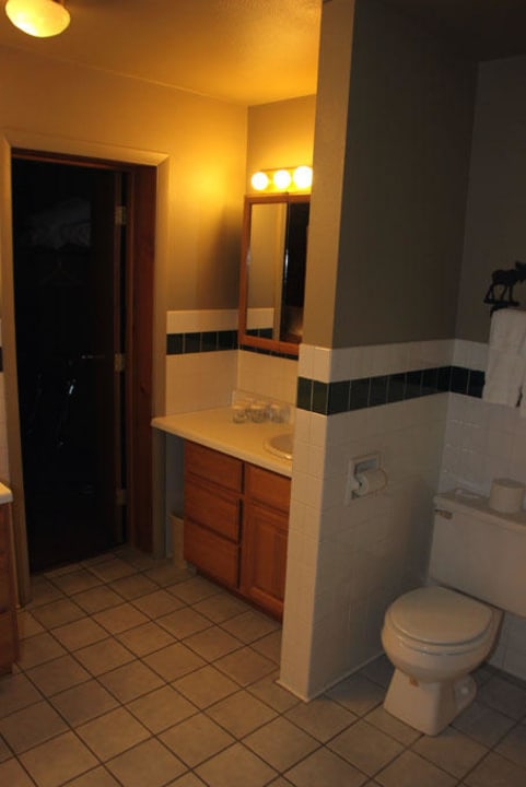 Teilansicht Bad/WC, Cabin 179 Hotel Signal Mountain Lodge