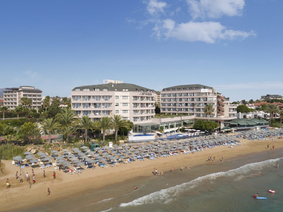 Außenansicht Aska Hotel Just in Beach