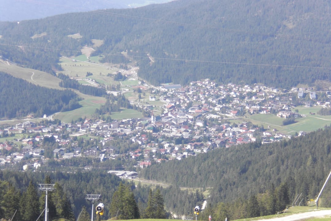 Seefeld von oben Hotel Central