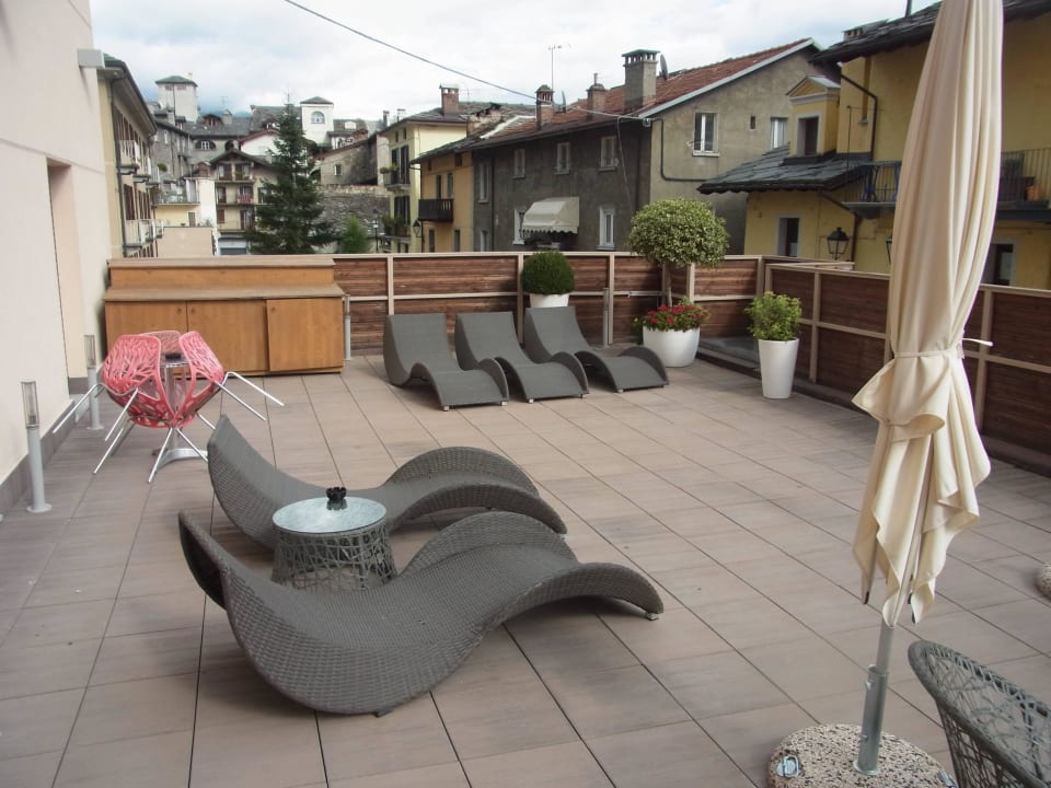 Hotelterrasse HB Aosta Hotel
